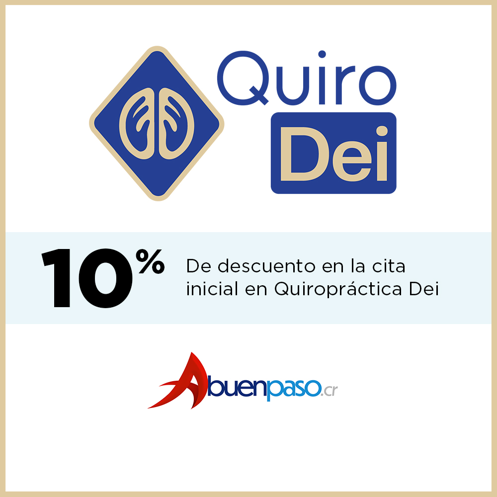 Descuento en Quiropráctica Dei